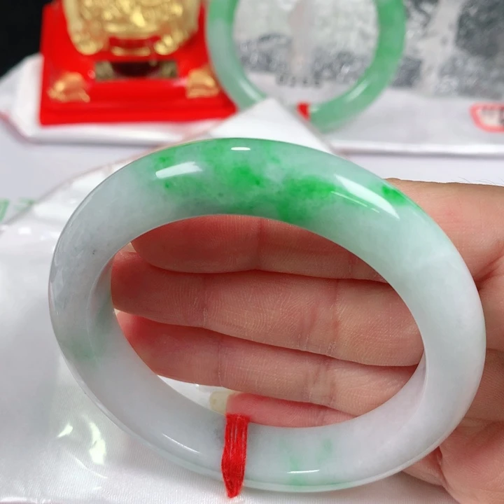 未镶嵌手镯翡翠   编号DH1213 正圈57