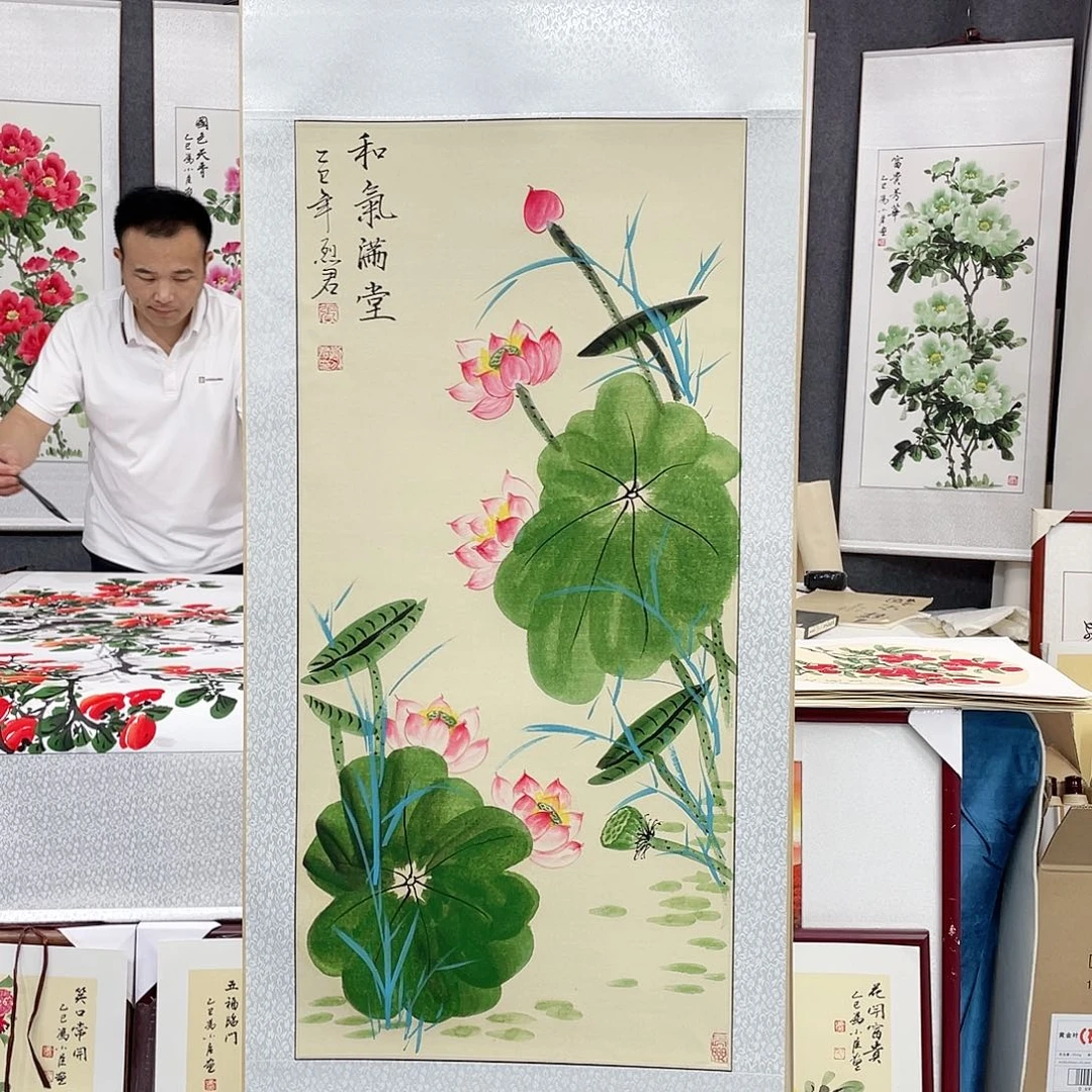 国画手绘画绘画作品