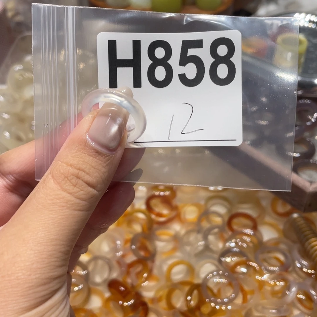 玛瑙/玉髓未镶嵌戒指858