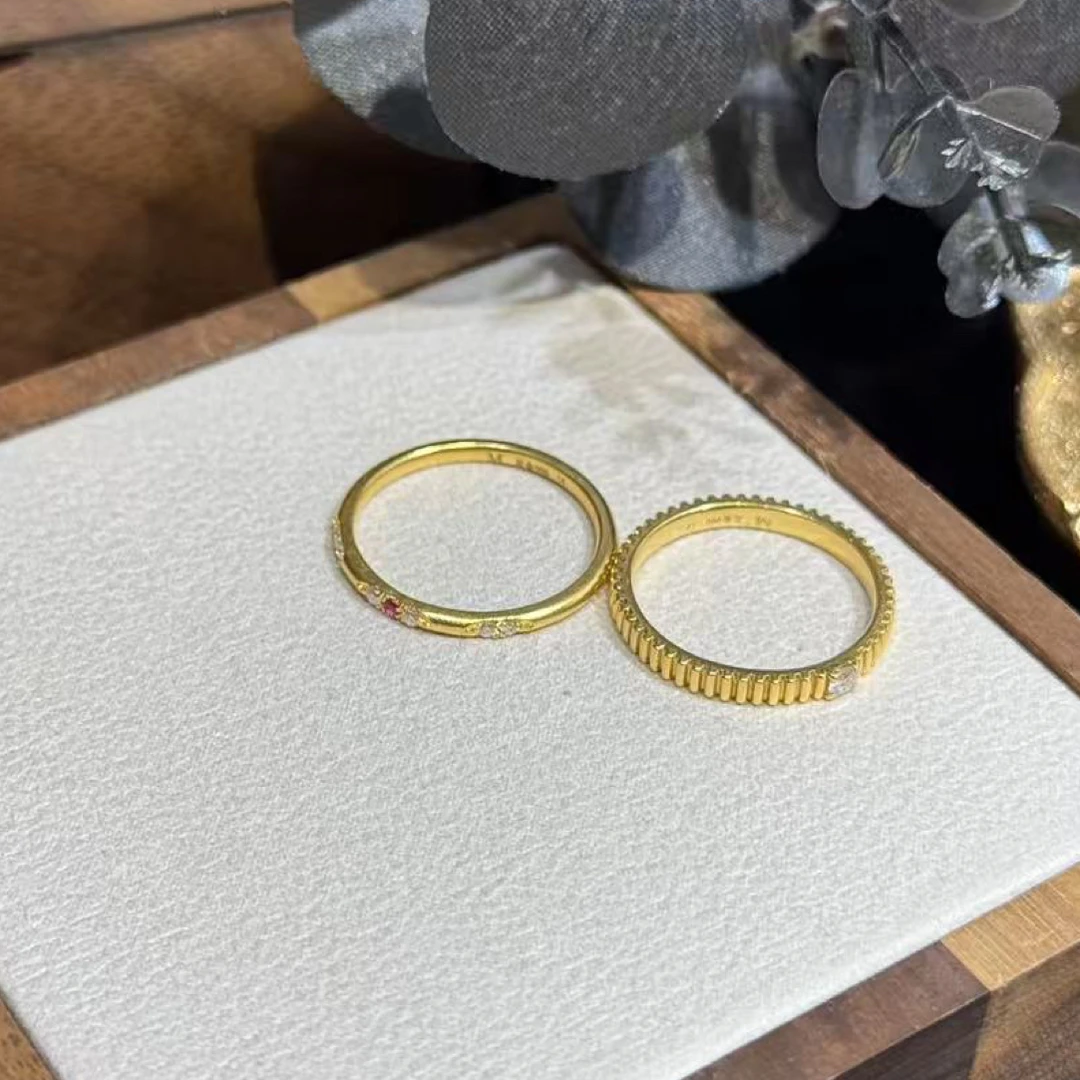 足金999 黄金5G工艺 戒指