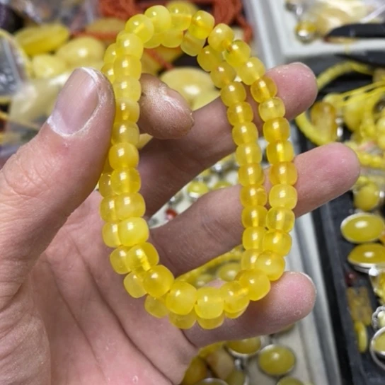 蜜蜡裸石未镶嵌多样性发货其一