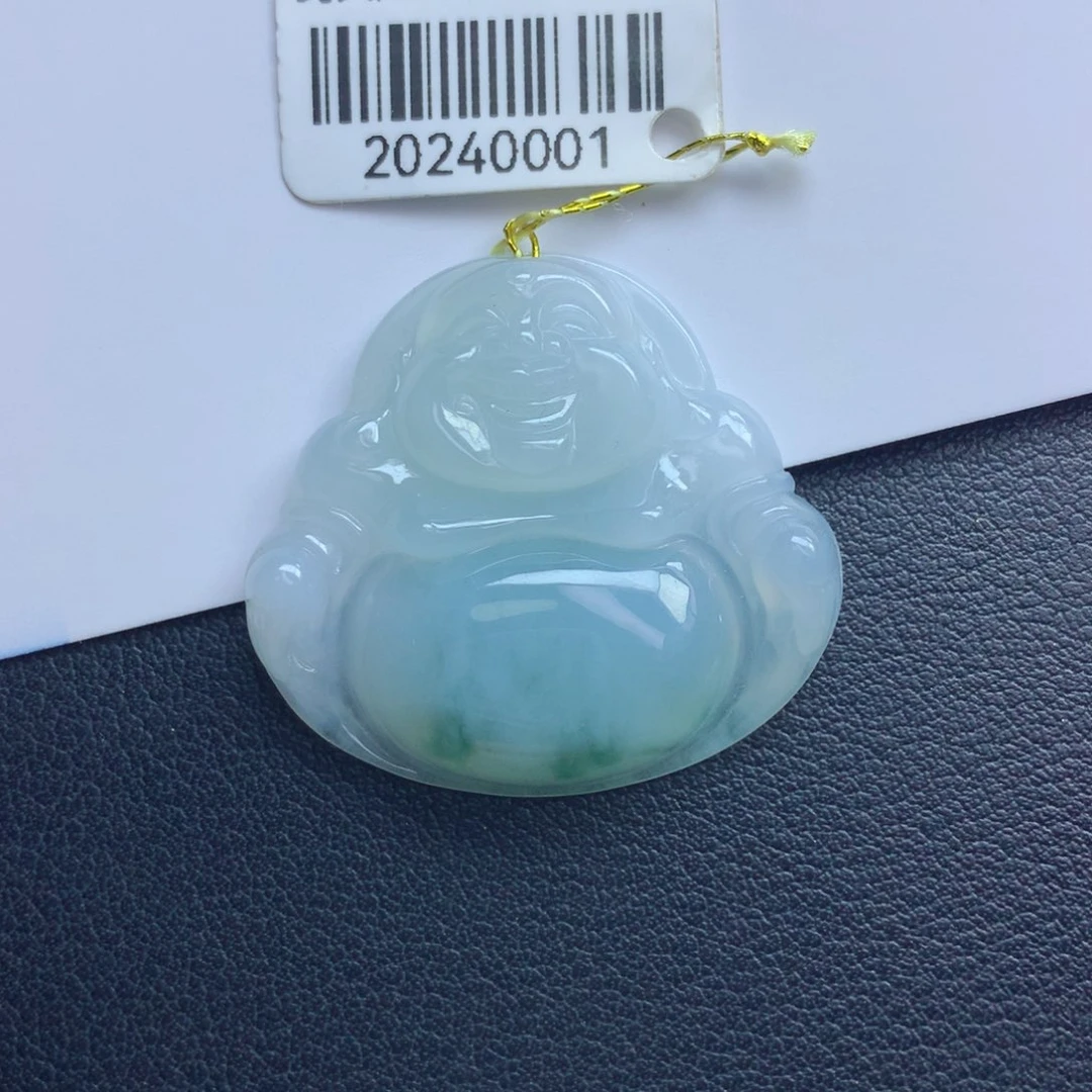 翡翠颈饰未镶嵌佛公