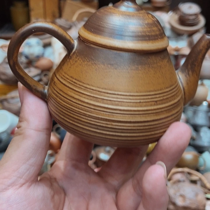 柴烧老岩泥高端茶器