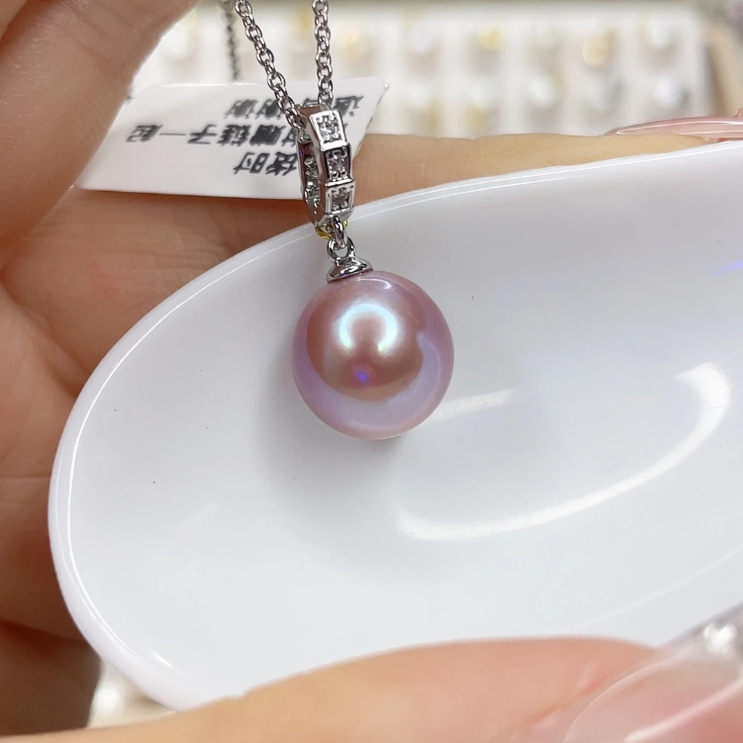 淡水珍珠未镶嵌吊坠(赠链)