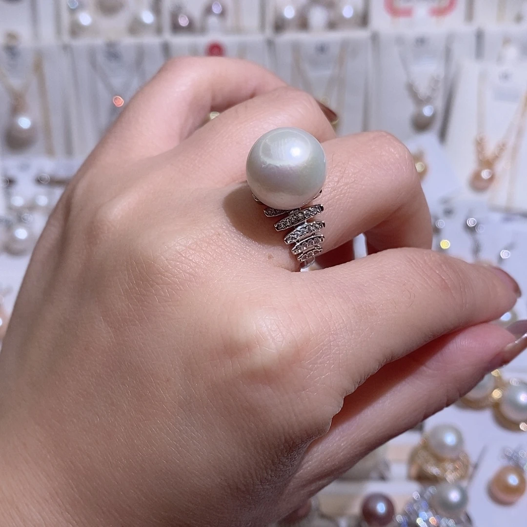 戒指淡水珍珠未镶嵌w13.3