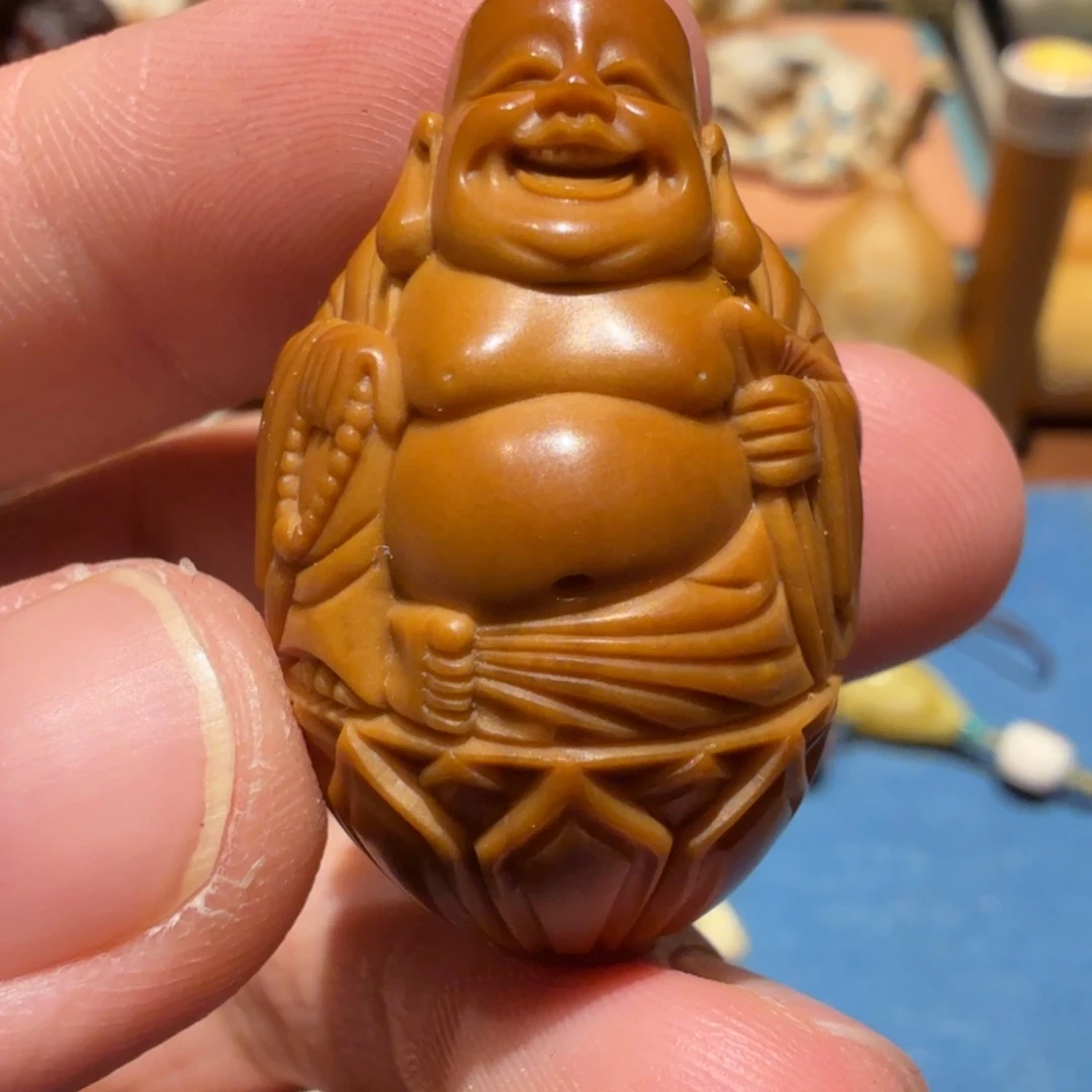 手串/手链橄榄核橄榄核雕刻弥勒