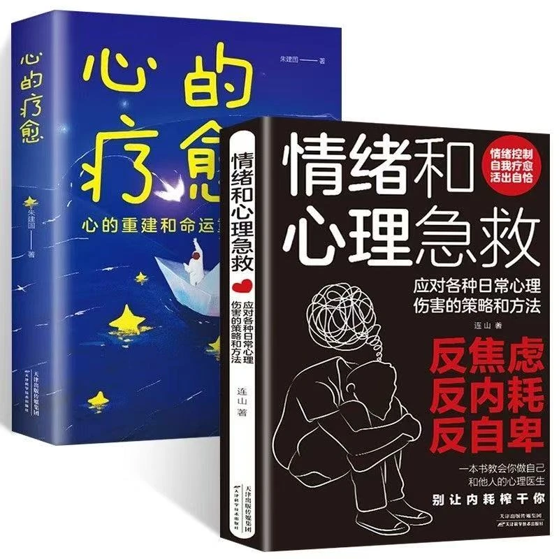 【情绪和心理急救】【心的疗愈】做自己的心理医生 反焦虑反内耗书籍