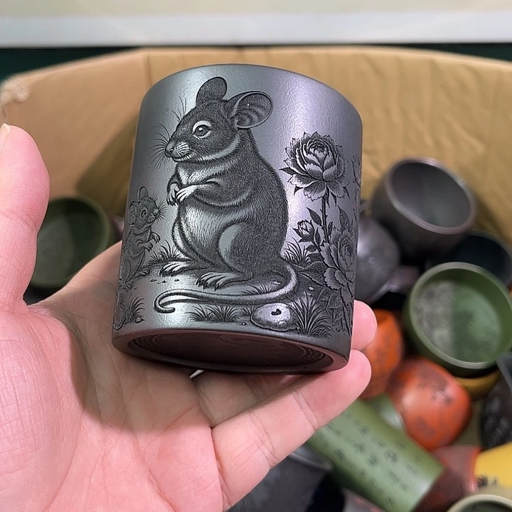 茶杯紫砂全手工紫砂主人杯