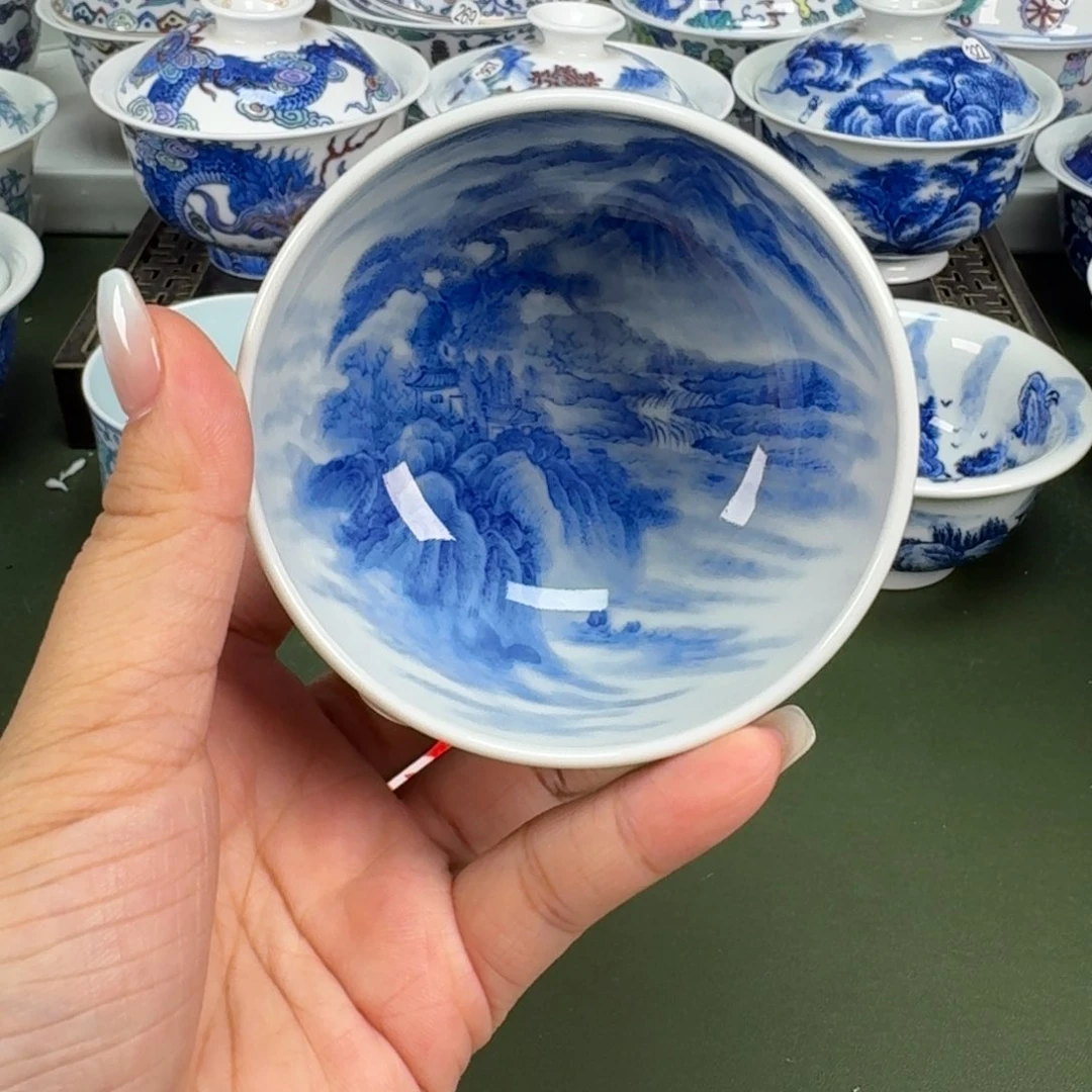 景德镇景德镇纯手工手绘茶器蒙蒙340