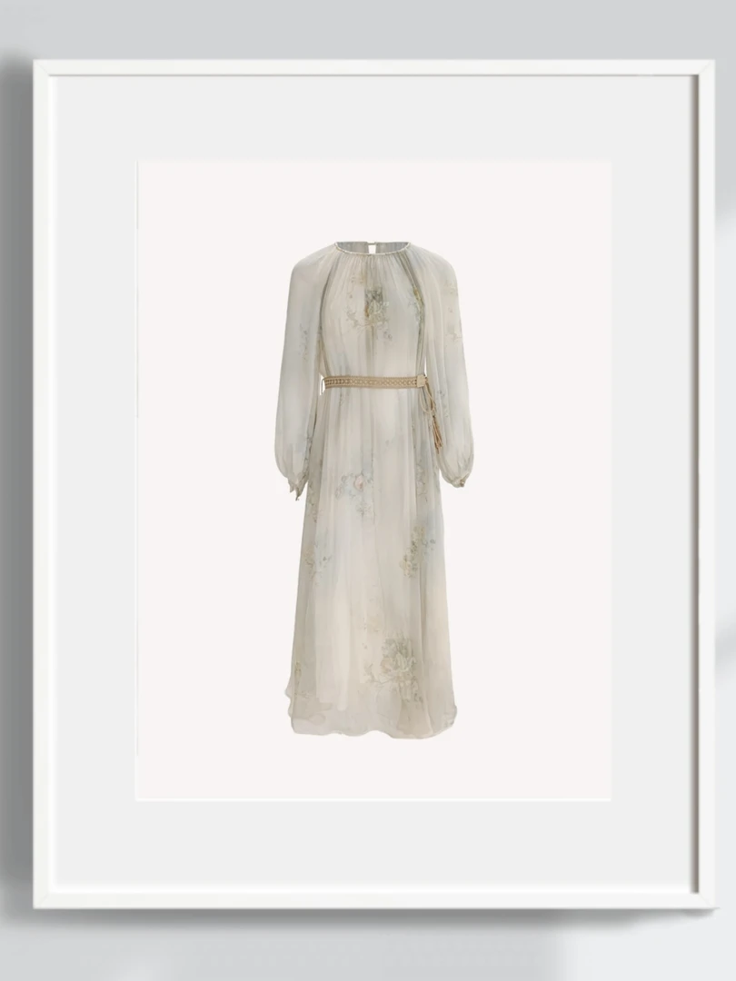 [绵绵专属] 桑蚕丝连衣裙59044-3 （测)