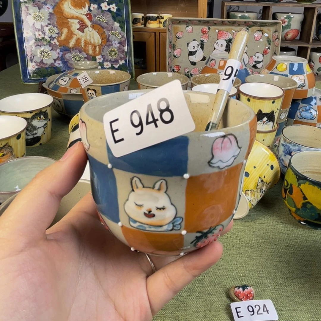 【闪购商品】摆件浅****?福利山房原创手绘作品