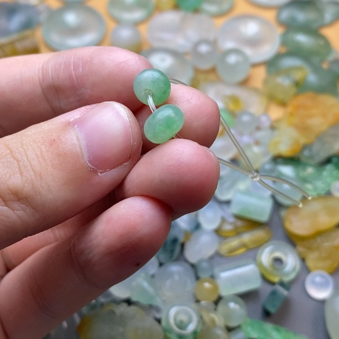 定制翡翠未镶嵌珠子