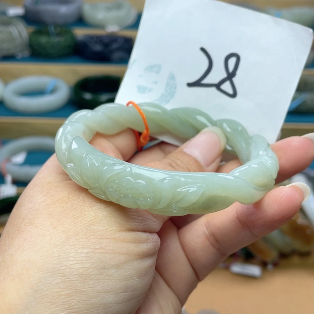 未镶嵌手镯和田玉圈口59