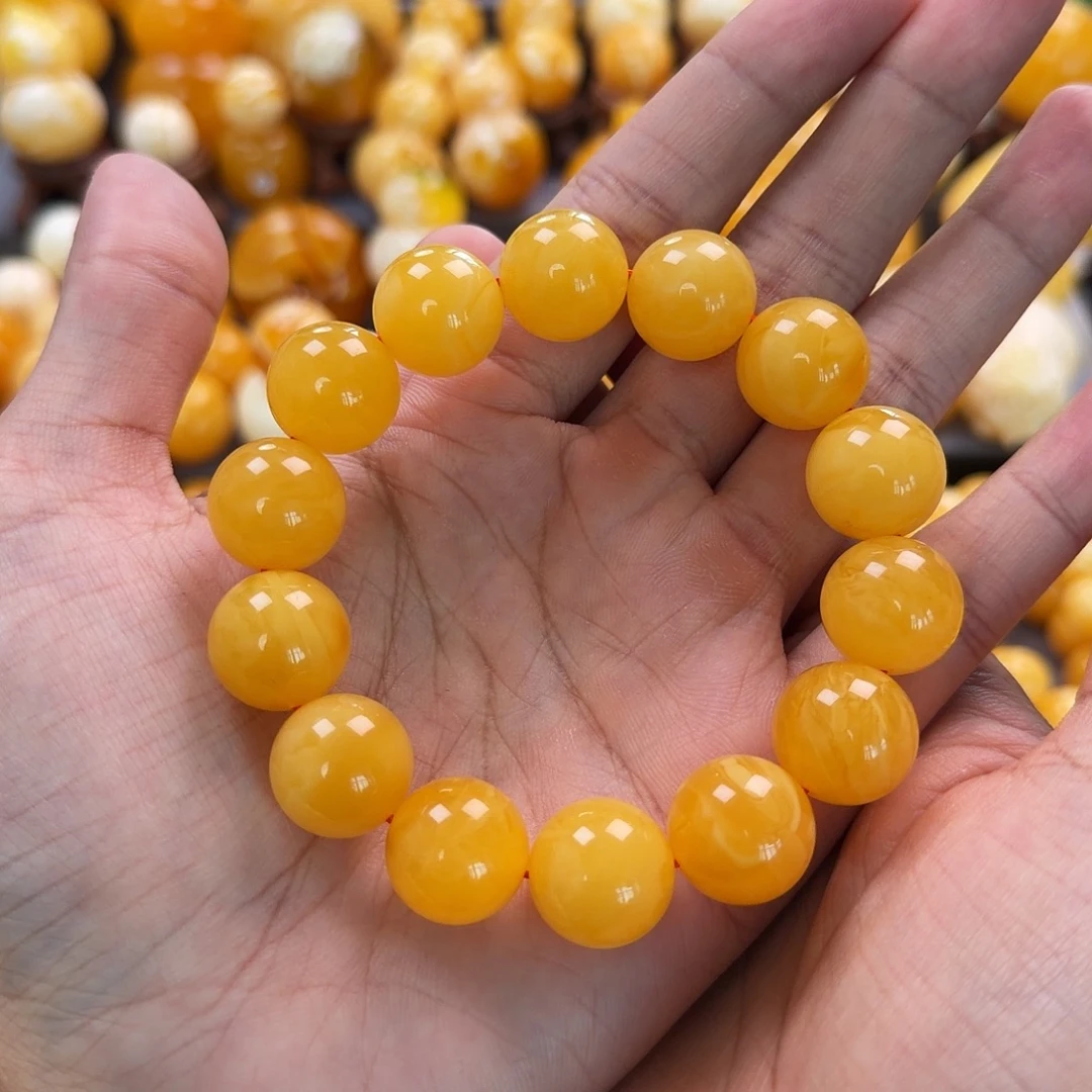 琥珀未镶嵌珠宝奇石15mm