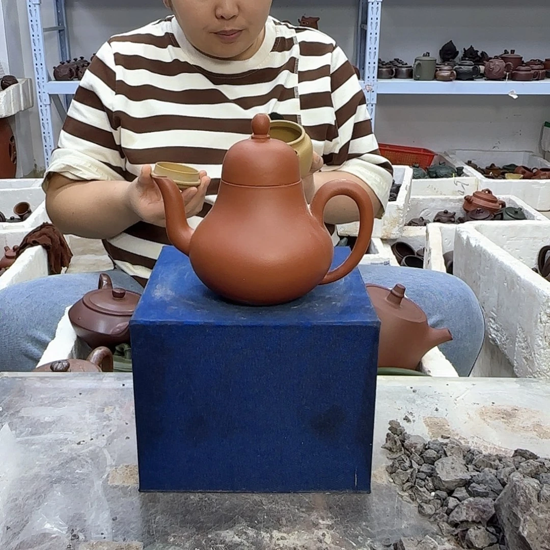 茶壶紫砂宜兴紫砂壶瑕疵处理