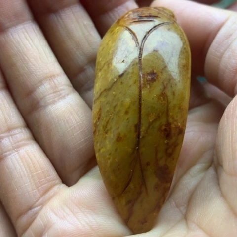 【闪购商品】未镶嵌岫岩河磨玉（透闪石质玉）挂件