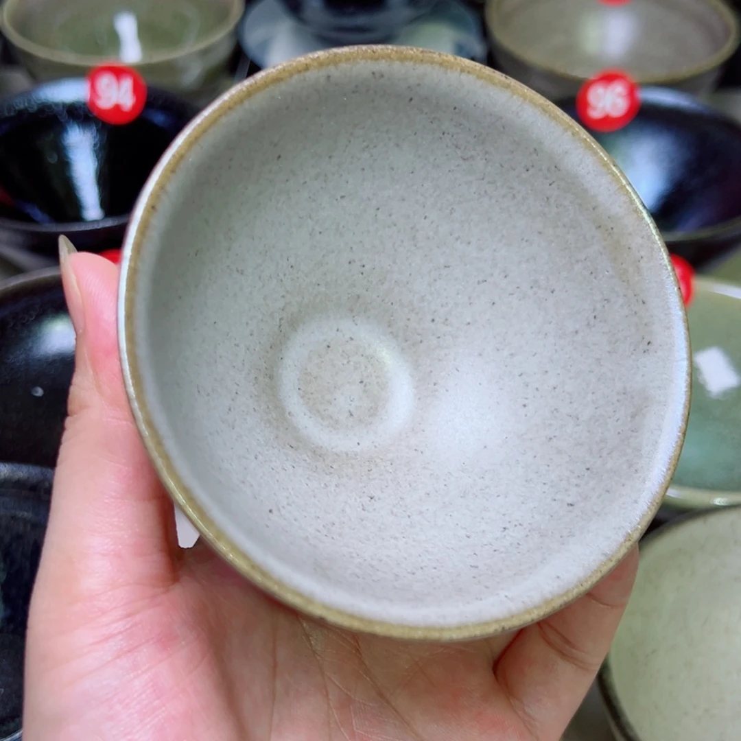 茶盏七星龙窑柴烧茶盏