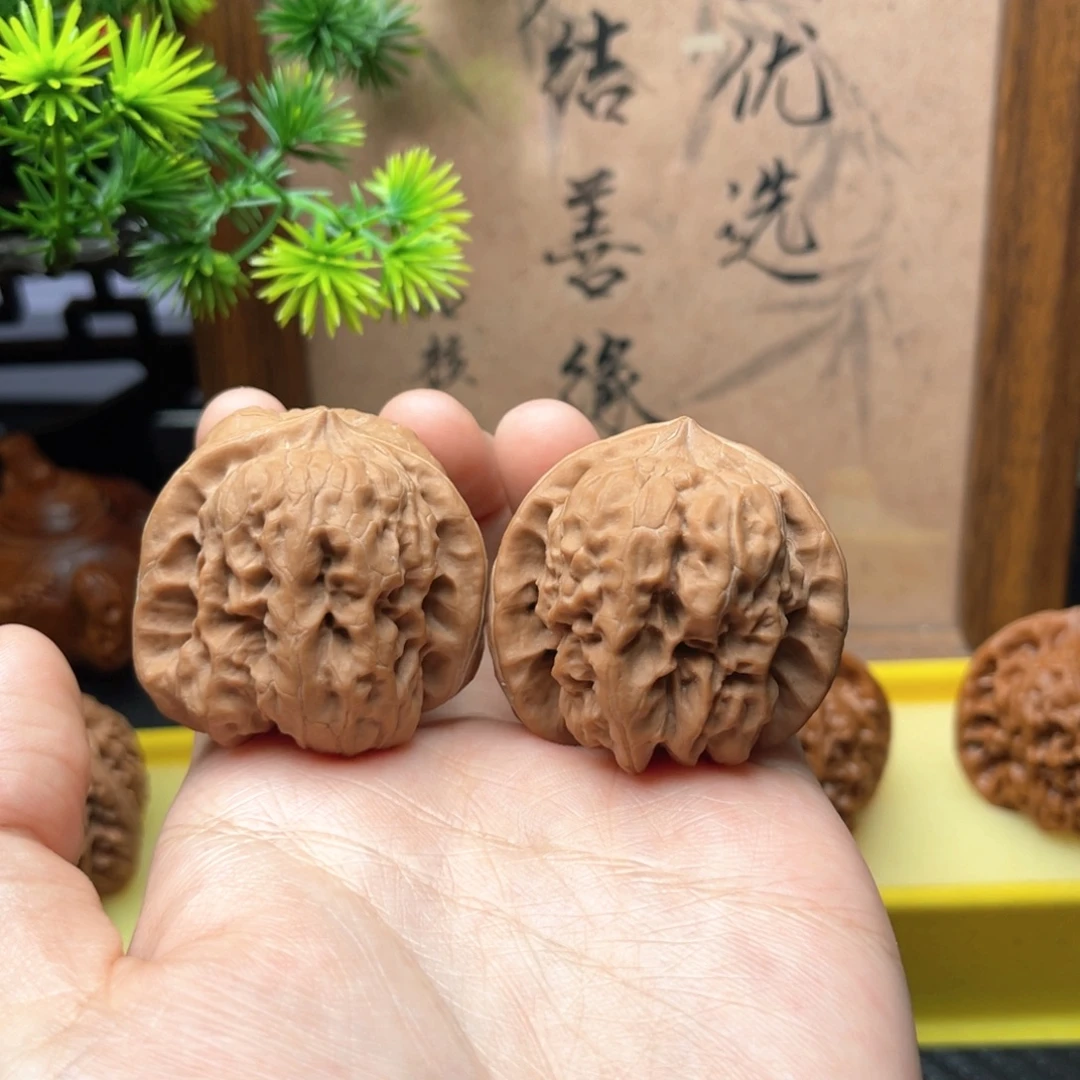把件文玩核桃37+达摩