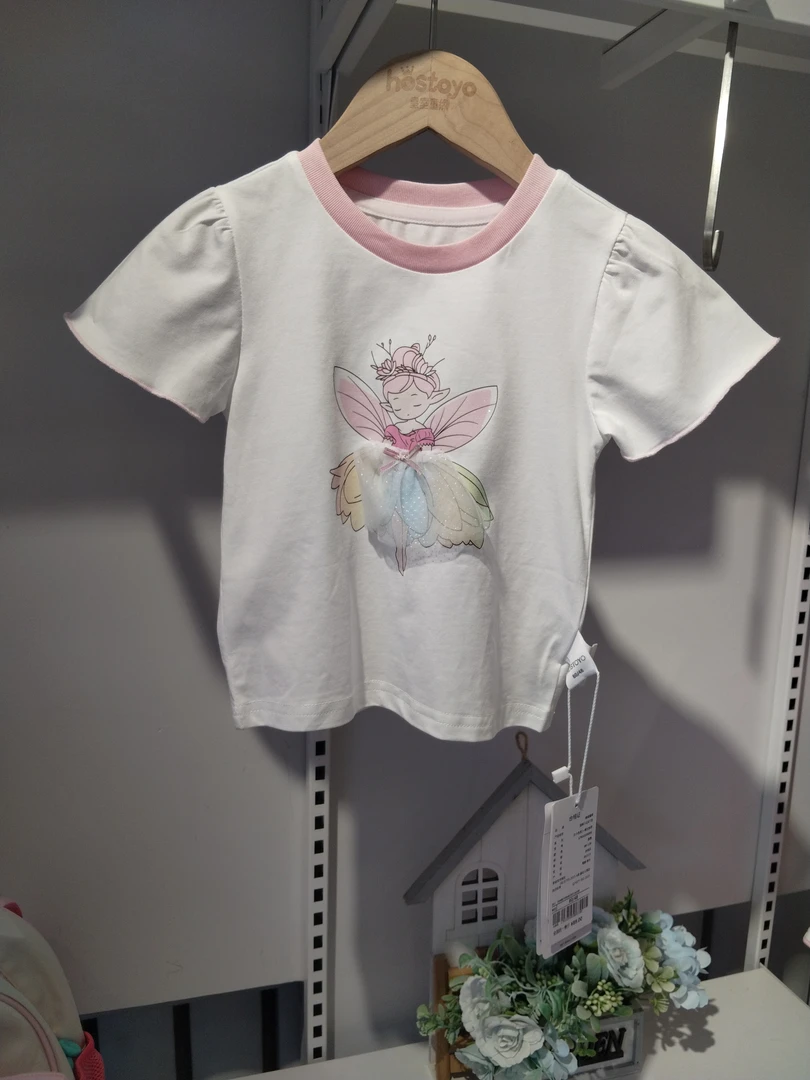 小女童甜美小仙女T恤