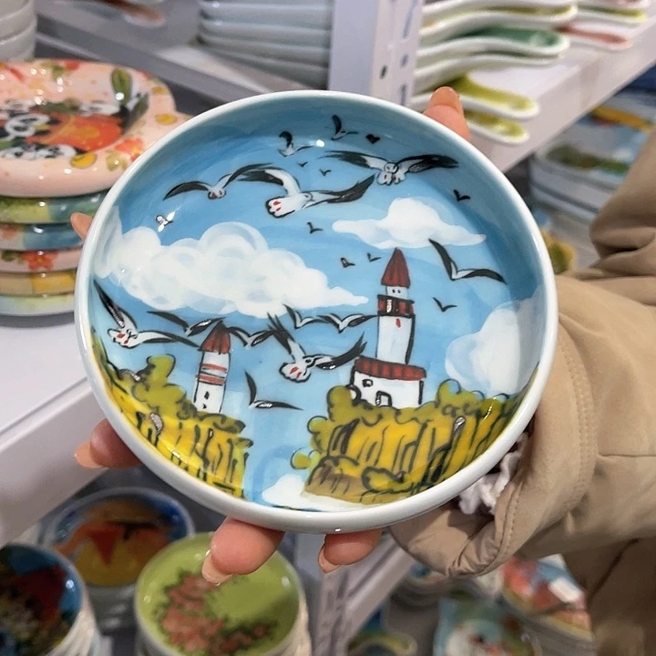 陶景德镇釉下手绘陶瓷