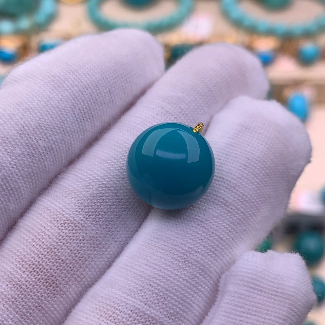 绿松石未镶嵌珠宝奇石13