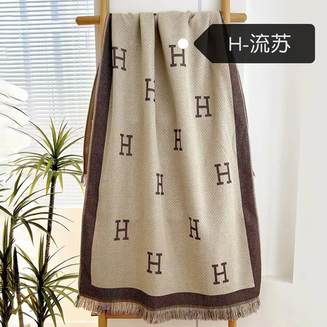 【京かわ会社】纯棉纱布浴巾 75*160cm H-流苏