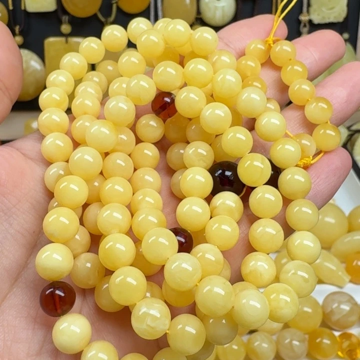 蜜蜡未镶嵌珠宝奇石