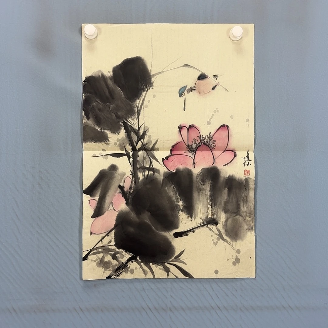 国画424 牡丹一如你初