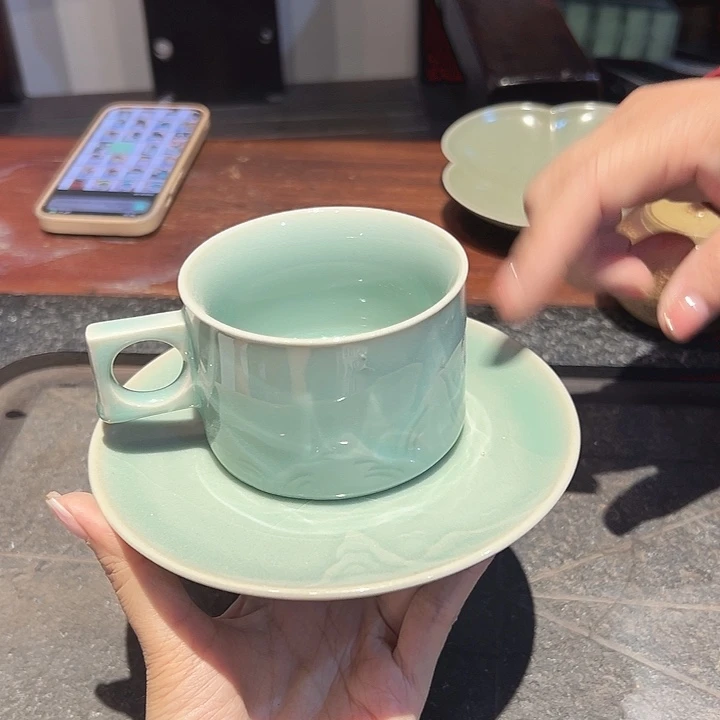 小米茶器龙泉青瓷
