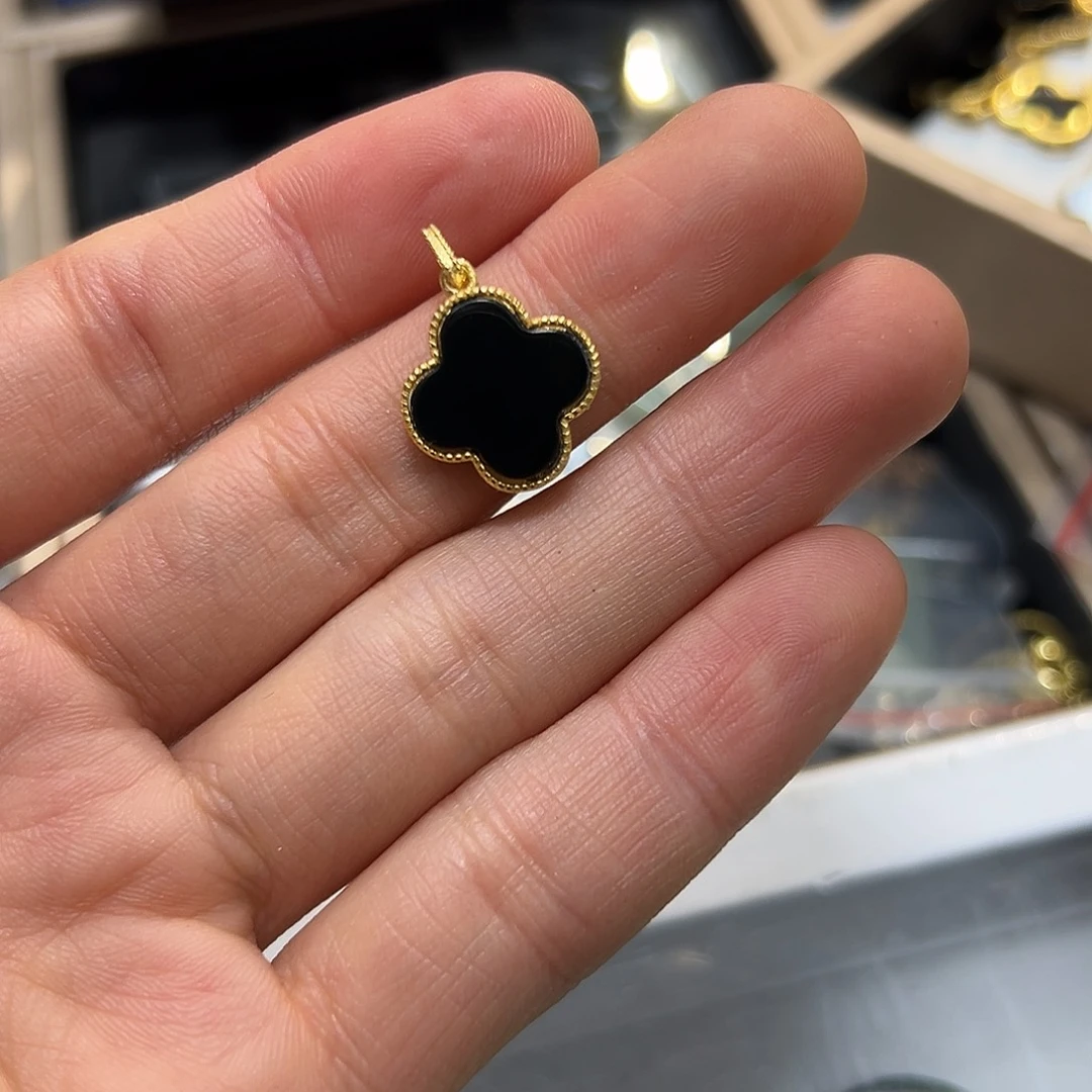 和田玉颈饰银S925镶嵌桃*源