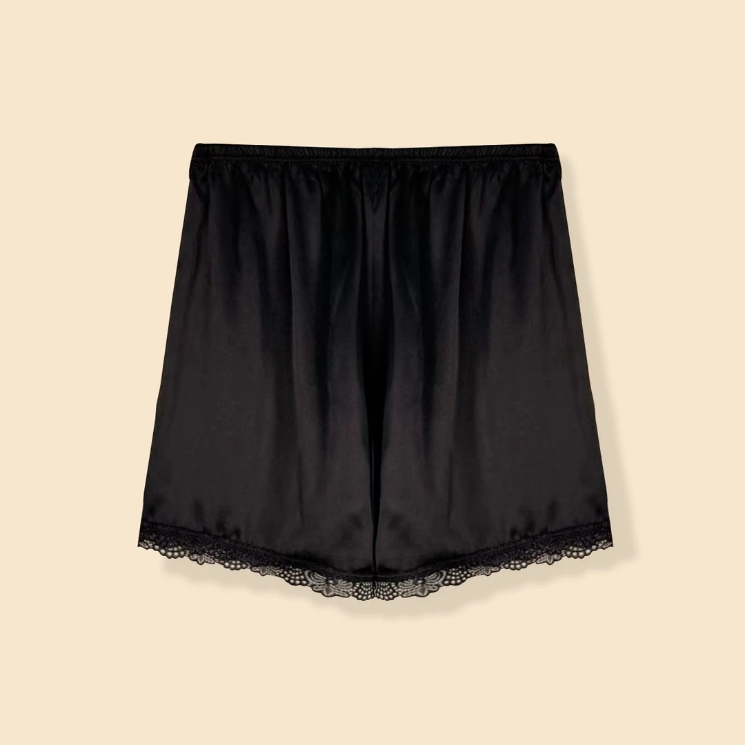 【打底裤】夏季宽松桑蚕丝安全裤女防走光可外穿不卷边居家打底裤