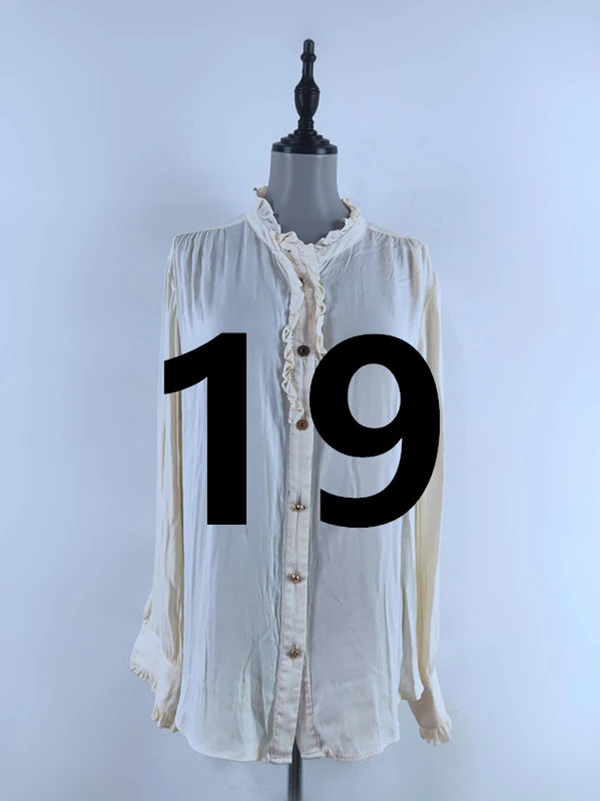 阿图春秋气质时尚女士简约韩版衬衫（直播链接3）