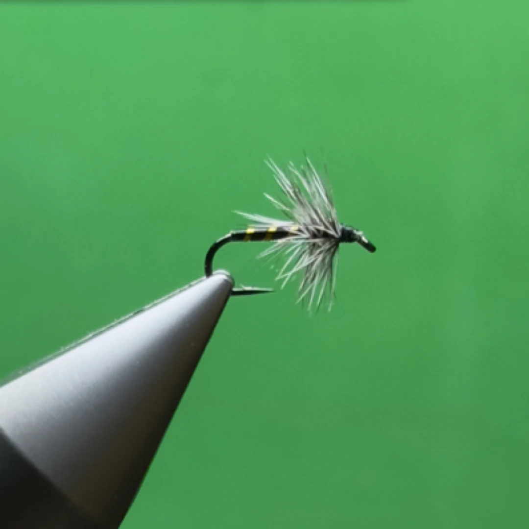 精绑蓑羽摇蚊/白条/溪哥/柳根/18号/15枚装