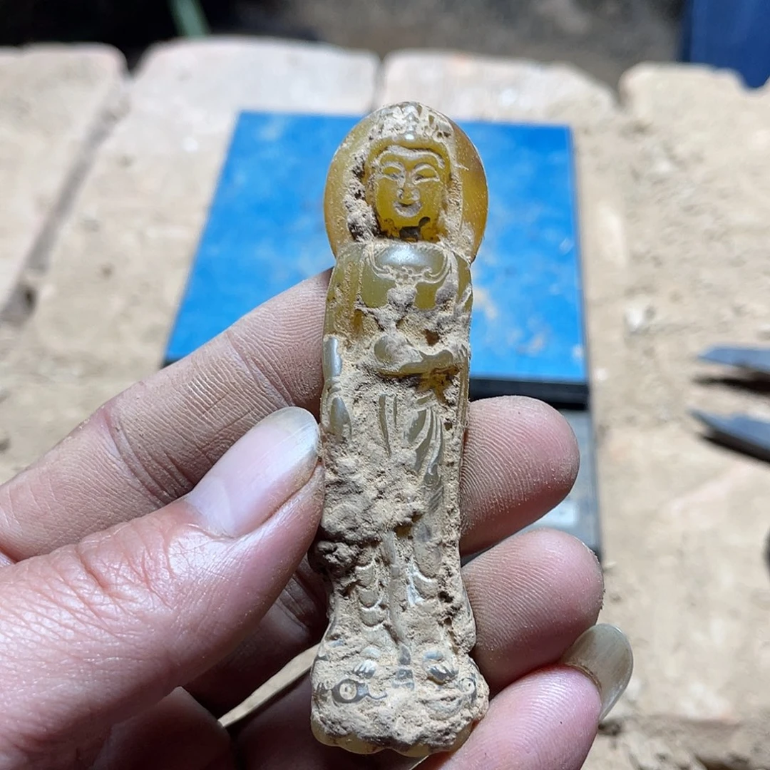 和田玉（糖玉）未镶嵌颈饰