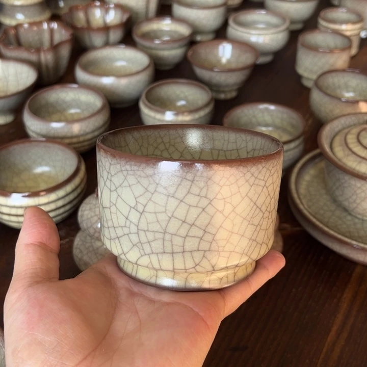 蒋加宝 传世哥窑 容天杯