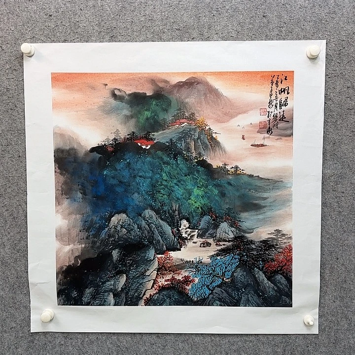 书法作品多次参加