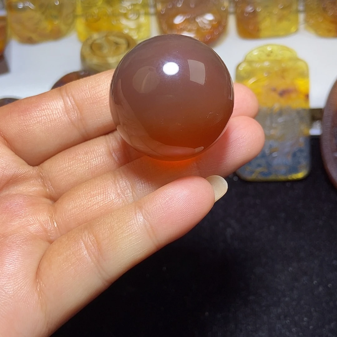 琥珀未镶嵌颈饰缅甸天然琥珀吊坠