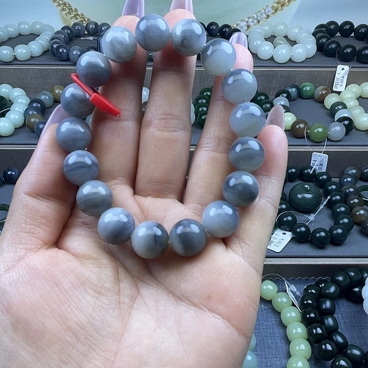 ****y和田玉未镶嵌手链