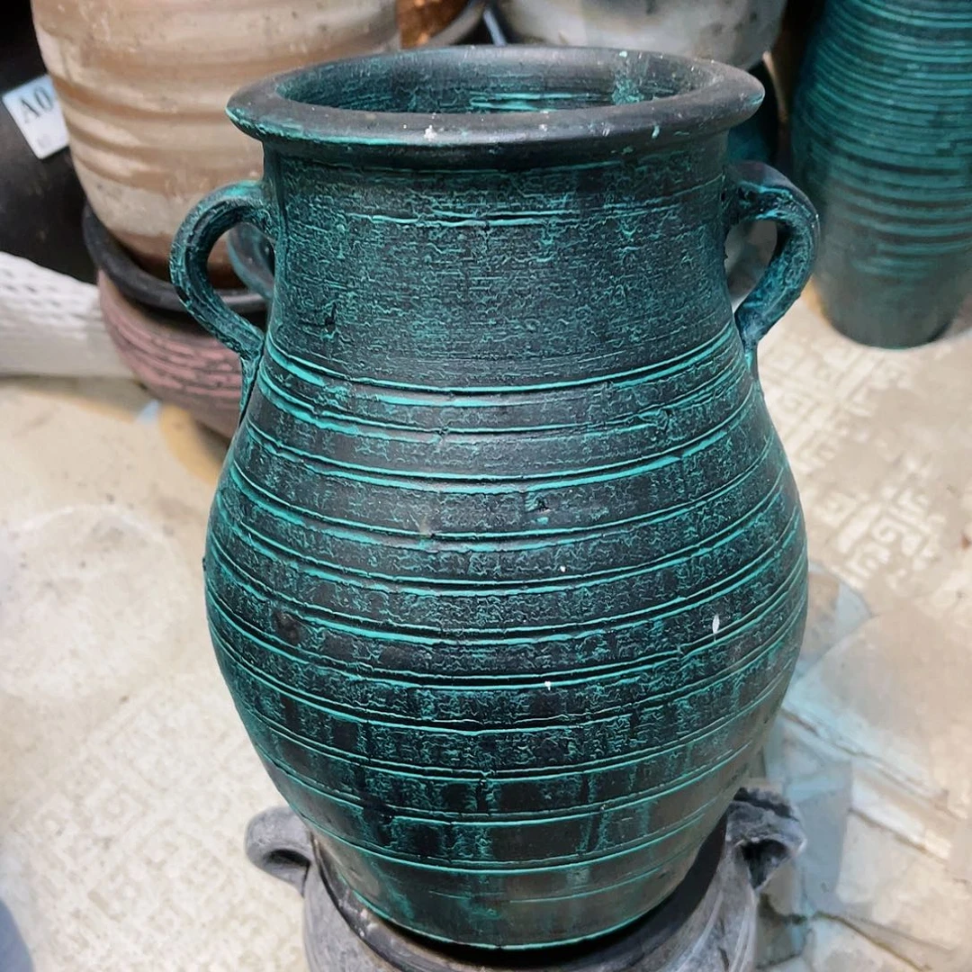 红陶带孔带孔口径14高度25