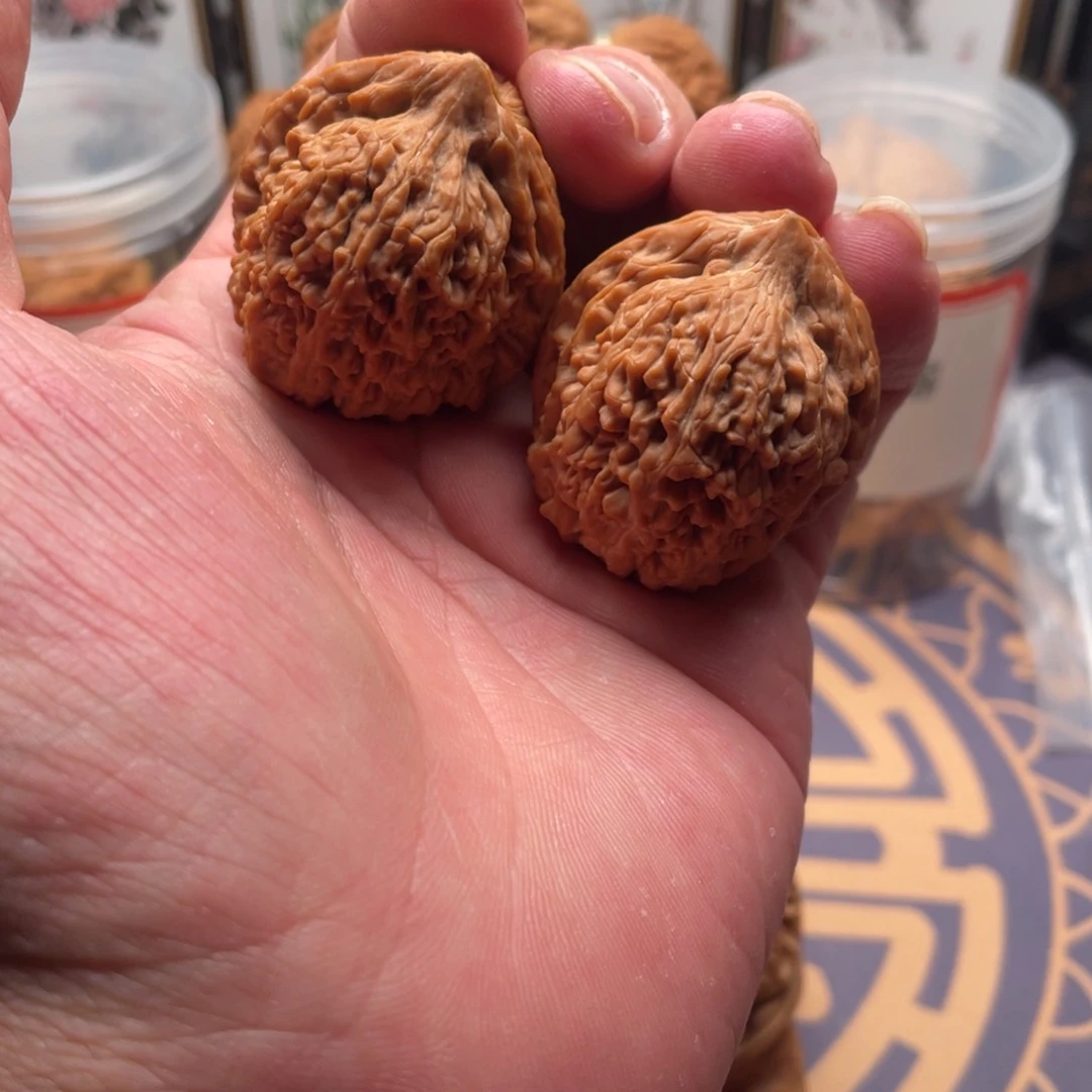 把件核桃全品36蒜头