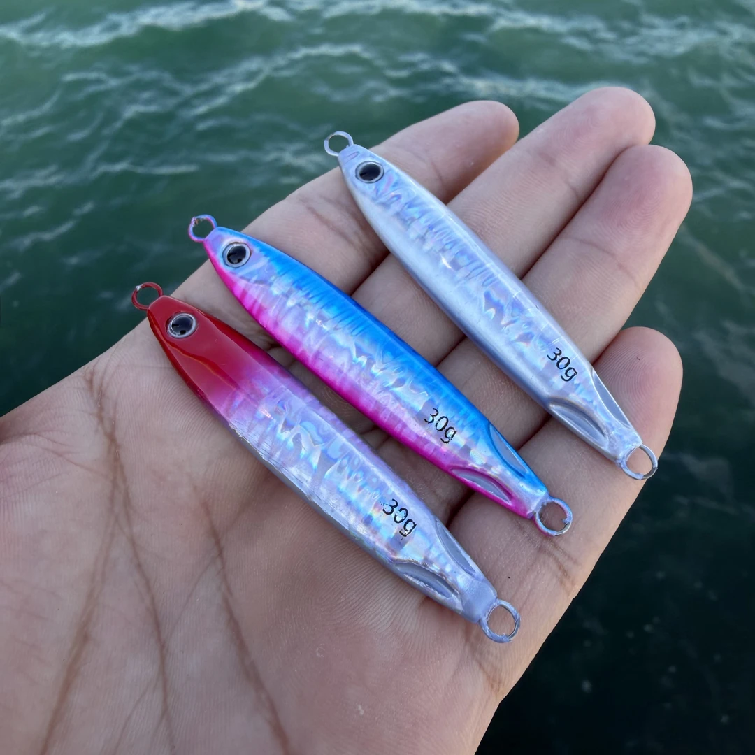 微瑕不对称飘落铁板路亚饵30克40克满29包邮