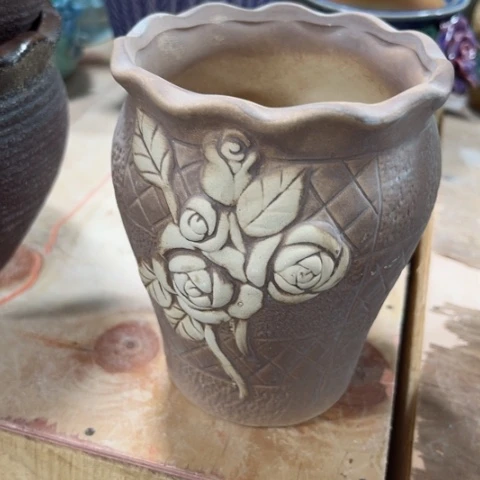 陶瓷新年快乐都是福利花盆满9包邮