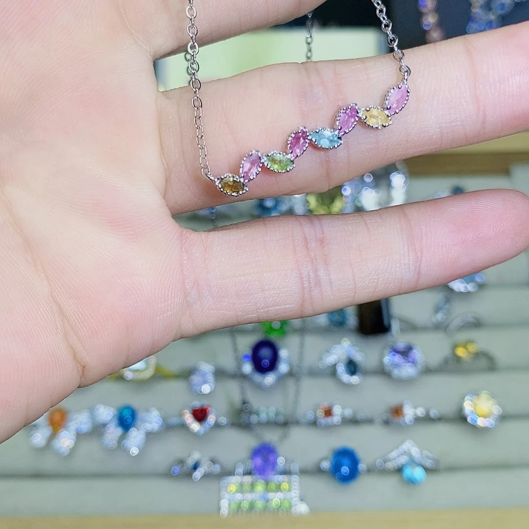 未镶嵌项链碧玺566