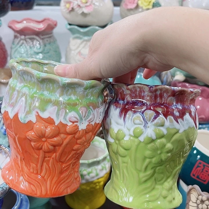 多肉花盆满10元包邮