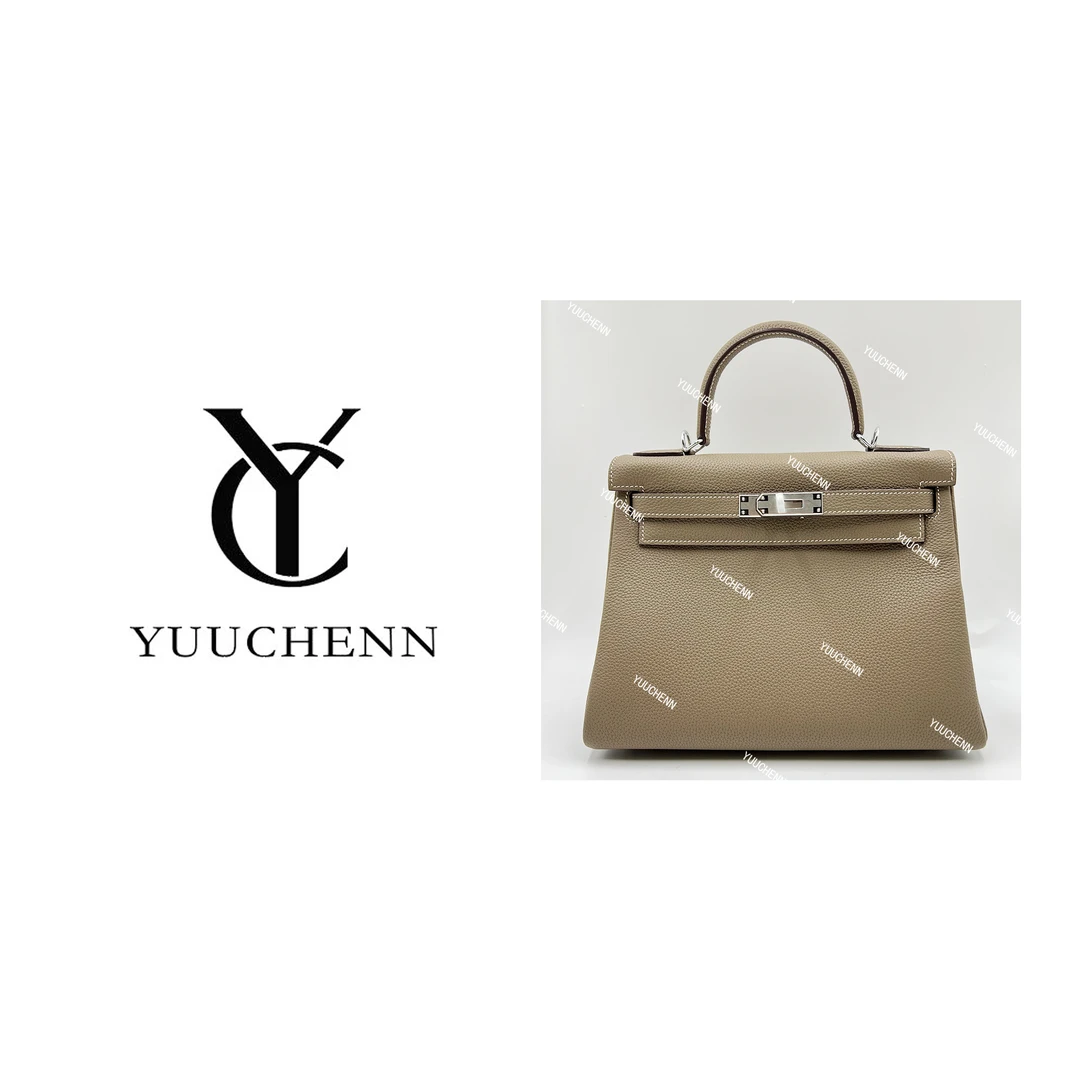 YUUCHENN 【半手工定制】28cm原创设计高定真皮包HH3118