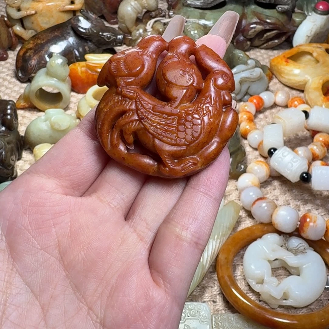 白玉菩提吊坠挂件