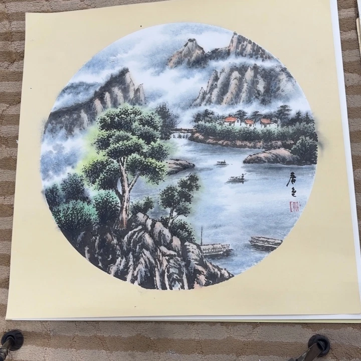 国画花鸟的故事也50.50