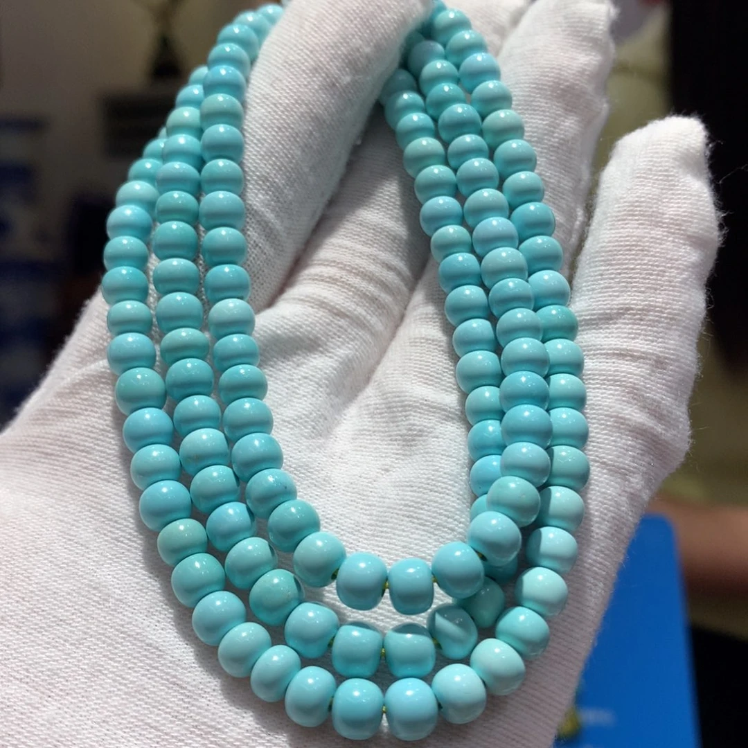 未镶嵌绿松石长链