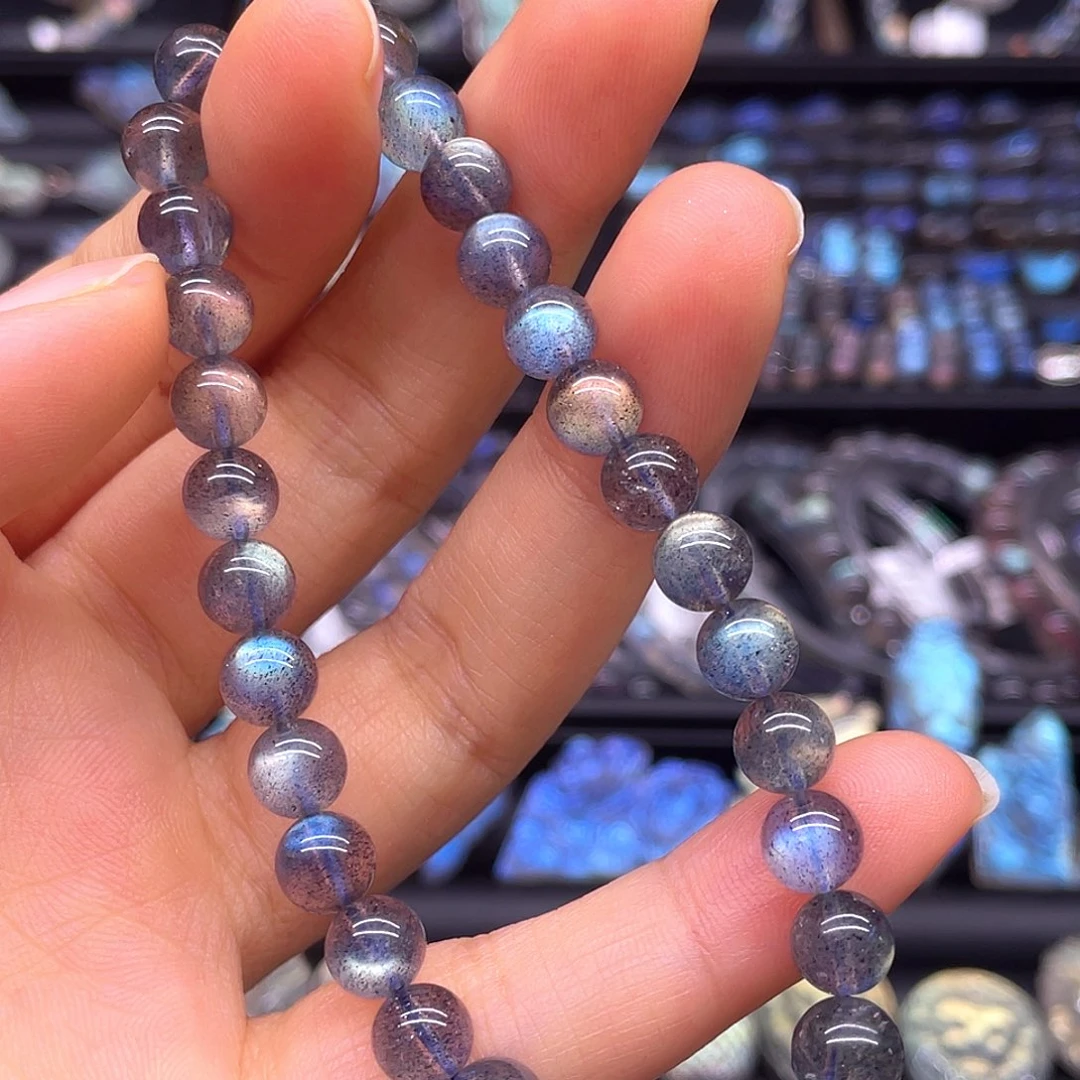 长石手串未镶嵌6.8左右