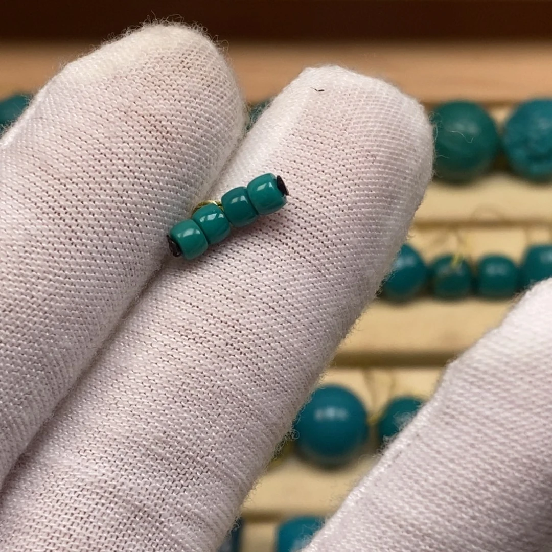 绿松石未镶嵌珠宝奇石A868/4.2mm